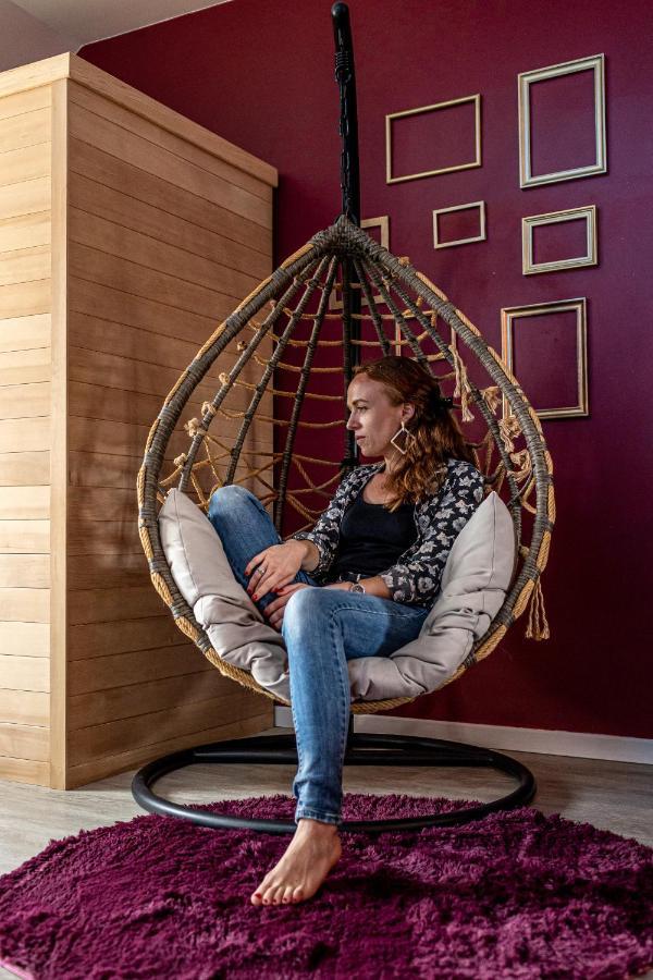Suite L'Echappee - Maison Romantique - Spa & Sauna Privatif- Pole Dance - Lit Rond Avec Miroir Au Plafond Pezarches Exterior foto